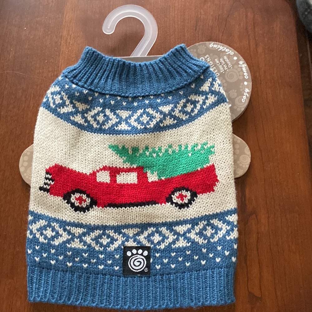 Bringing Home The Christmas 🎄 Tree Pet Sweater